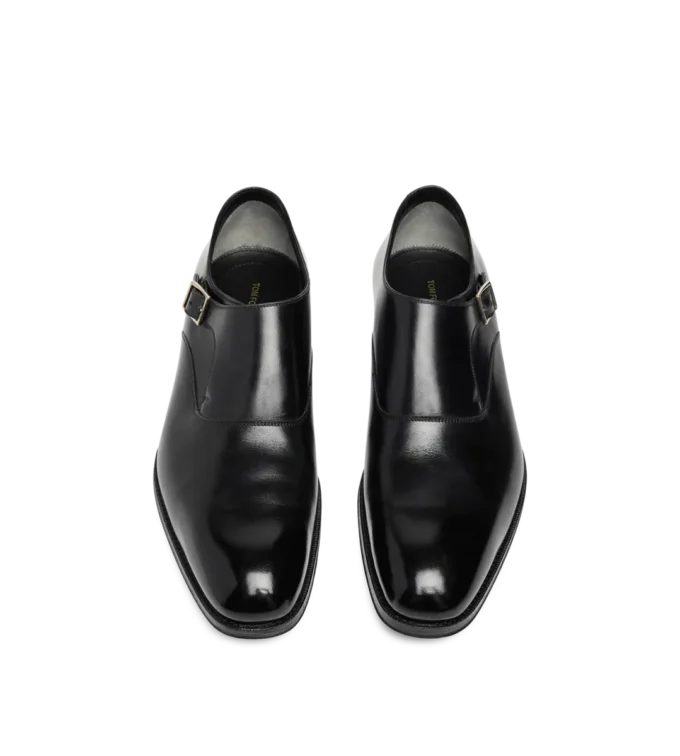 Piele Edgar Single Monk Strap