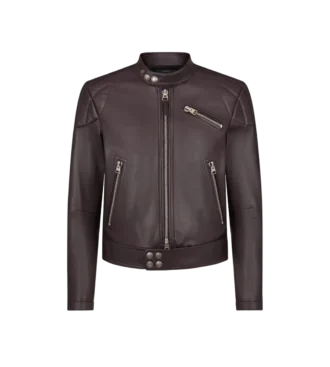 Piele granulată Café Racer din piele