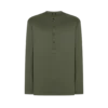 Pijama din mătase Henley 