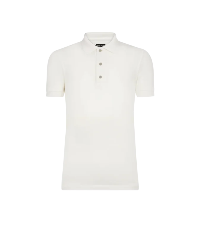 Polo din lyocell piqué