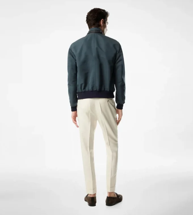 Poplin fin Harrington Poplin fin Harrington