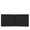 Portofel clasic bifold alungit din piele de cerb imprimată Portofel clasic bifold alungit din piele de cerb imprimată