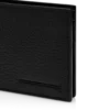 Portofel clasic bifold alungit din piele de cerb imprimată Portofel clasic bifold alungit din piele de cerb imprimată