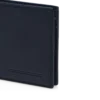 Portofel clasic bifold alungit din piele suplă cu textură
