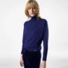 Pulover cu guler înalt și mâneci lungi, cu placă metalică Tom Ford
