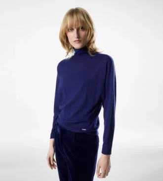 Pulover cu guler înalt și mâneci lungi, cu placă metalică Tom Ford