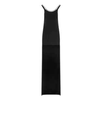 Rochie de cocktail asimetrică, fără mâneci, cu broderie din cristale Rochie de cocktail asimetrică, fără mâneci, cu broderie din cristale