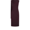 Rochie de cocktail cu decupaje și detalii tip eșarfă Rochie de cocktail cu decupaje și detalii tip eșarfă