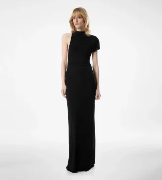 Rochie de seară asimetrică