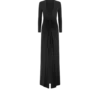 Rochie de seară cu decolteu adânc în V din jersey elastic „Sable” Rochie de seară cu decolteu adânc în V din jersey elastic „Sable”