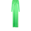 Rochie de seară cu mâneci lungi și decupaj în față Rochie de seară cu mâneci lungi și decupaj în față
