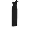 Rochie de seară cu un umăr și față răsucită Rochie de seară cu un umăr și față răsucită