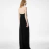 Rochie de seară drapată, fără bretele Rochie de seară drapată, fără bretele