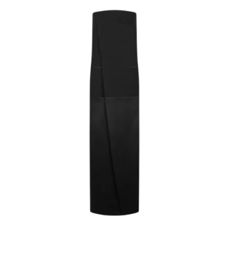 Rochie de seară fără bretele din lână