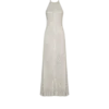 Rochie lungă cu gât halter, spate decupat și placă metalică Tom Ford Rochie lungă cu gât halter, spate decupat și placă metalică Tom Ford