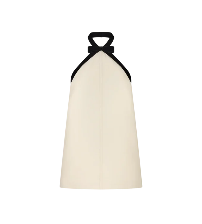 Rochie mini de cocktail cu detaliu fundă Rochie mini de cocktail cu detaliu fundă