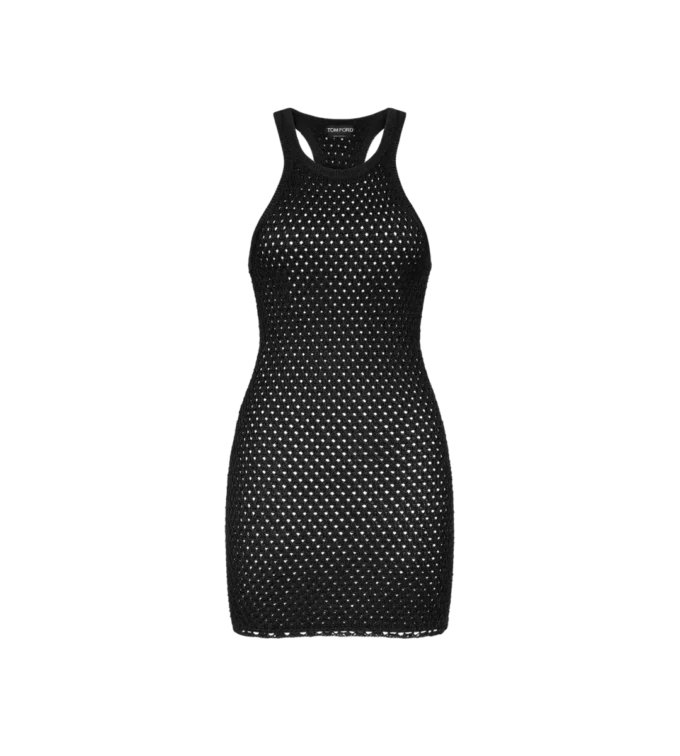 Rochie mini de cocktail cu spate în formă de U