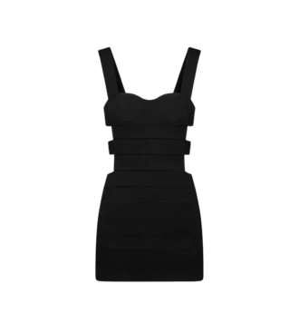 Rochie mini din tricot intarsiat
