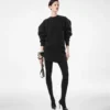 Rochie mini sculpturală din lână și cașmir Rochie mini sculpturală din lână și cașmir