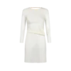 Rochie scurtă cu decupaje și închidere cu lanț Rochie scurtă cu decupaje și închidere cu lanț