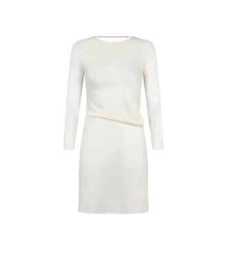 Rochie scurtă cu decupaje și închidere cu lanț
