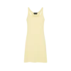 Rochie scurtă fără mâneci din piqué merino