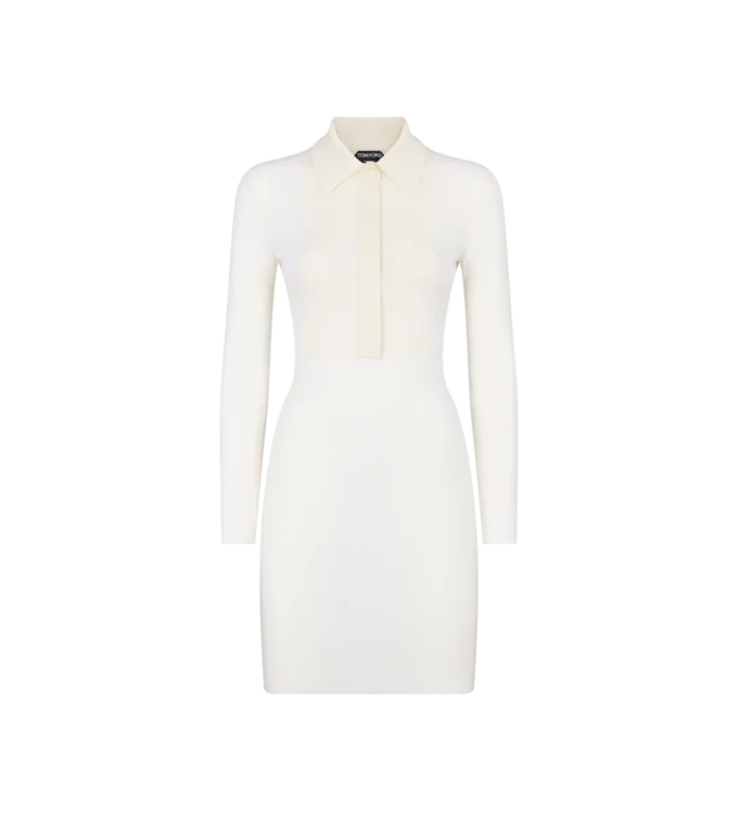 Rochie scurtă polo cu plastron