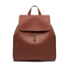 Rucsac cu clapă din piele grain T-Line Rucsac cu clapă din piele grain T-Line