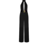 Salopetă cu guler halter și curea „Sable” Salopetă cu guler halter și curea „Sable”