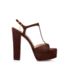 Sandale cu platformă Angelina din piele de căprioară Sandale cu platformă Angelina din piele de căprioară