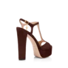 Sandale cu platformă Angelina din piele de căprioară Sandale cu platformă Angelina din piele de căprioară