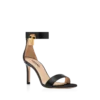 Sandale din piele cu lacăt Sandale din piele cu lacăt