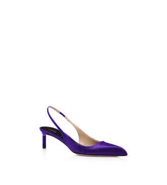 Satin T Slingback Satin T Slingback