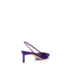 Satin T Slingback