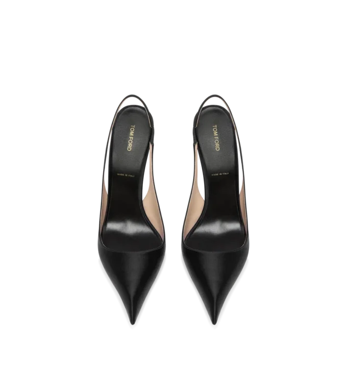 Satin T Slingback Satin T Slingback