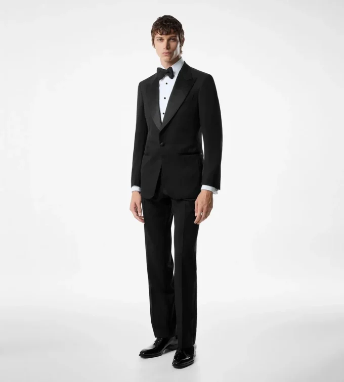 Smoking Windsor din lână mohair