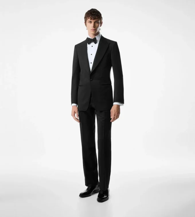 Smoking Windsor din lână mohair