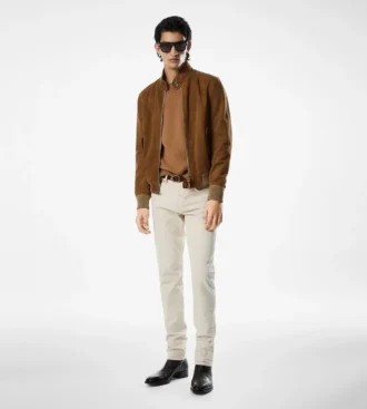 Suede Harrington