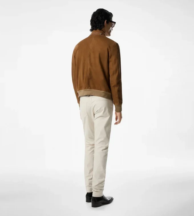 Suede Harrington