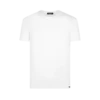 Tricou cu guler rotund din bumbac modal
