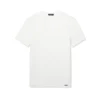 Tricou din bumbac cu guler în V Tricou din bumbac cu guler în V