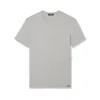 Tricou din bumbac cu guler rotund Tricou din bumbac cu guler rotund