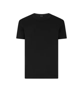 Tricou din bumbac cu guler rotund