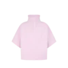 Tricou sculptural cu guler în formă de pâlnie din amestec de cașmir ultrafin Tricou sculptural cu guler în formă de pâlnie din amestec de cașmir ultrafin